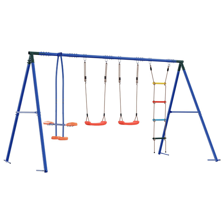 Udendørs Svingesæt Flerfarvet 330 x 185 x 185 cm Stål og PE
