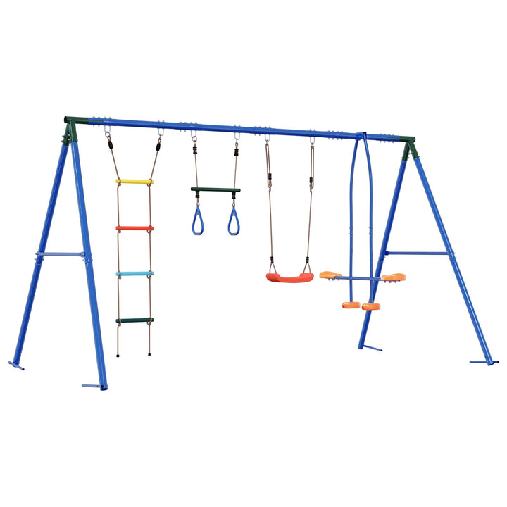 Udendørs Svingesæt Flerfarvet 330 x 185 x 185 cm Stål og PE