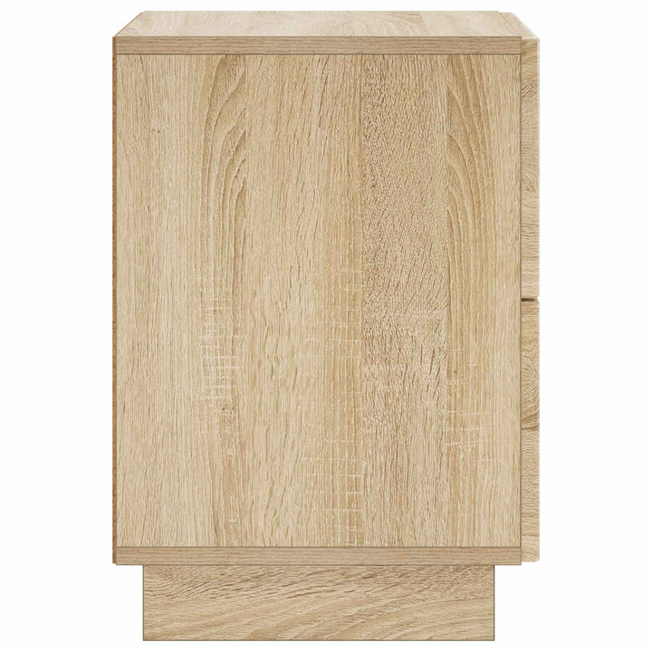 Natskab 2 stk. Sonoma-eg 33,5 x 34,5 x 50 cm Konstrueret træ