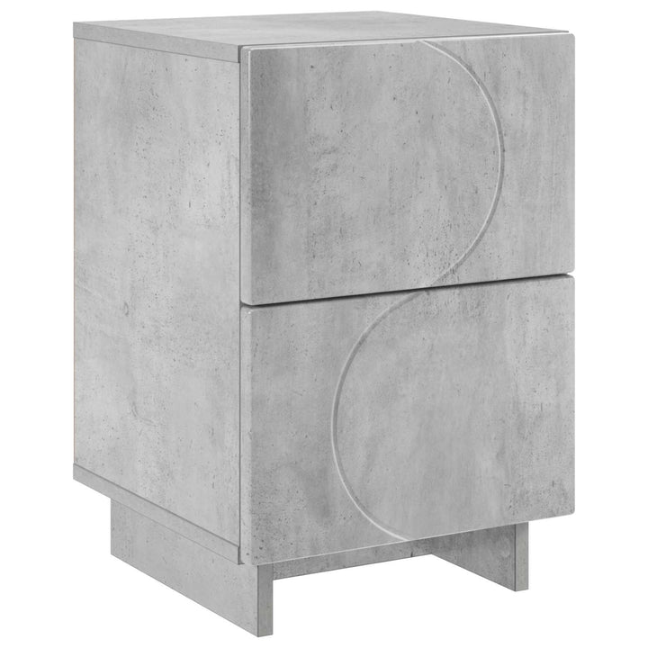 Natskab Betongrå 33,5 x 34,5 x 50 cm Konstrueret træ