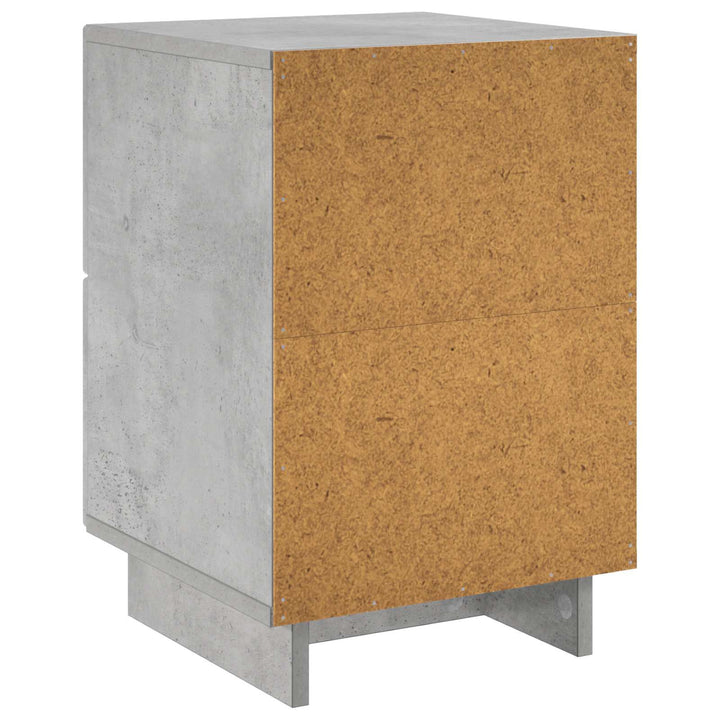 Natskab Betongrå 33,5 x 34,5 x 50 cm Konstrueret træ