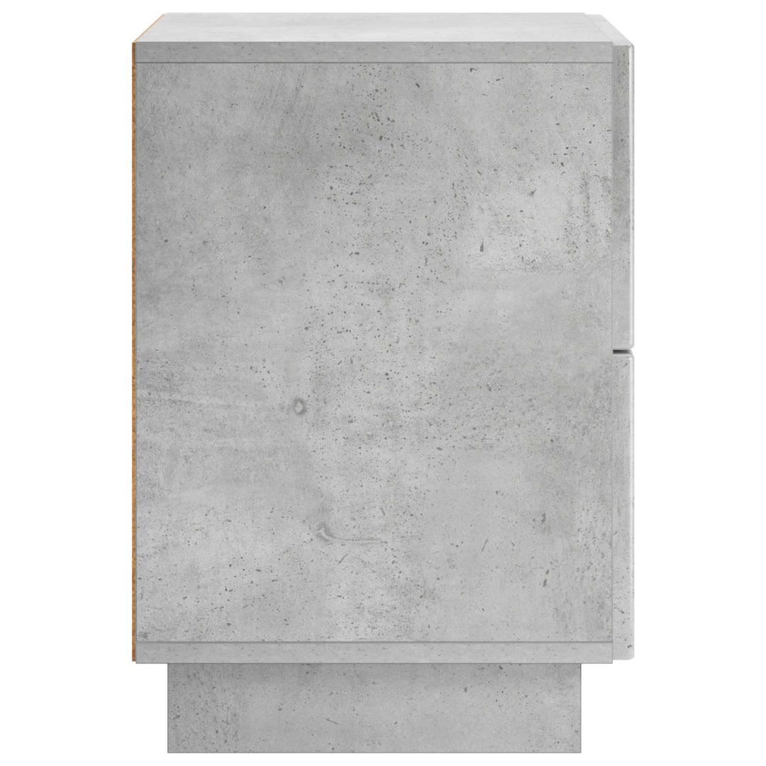 Natskab Betongrå 33,5 x 34,5 x 50 cm Konstrueret træ