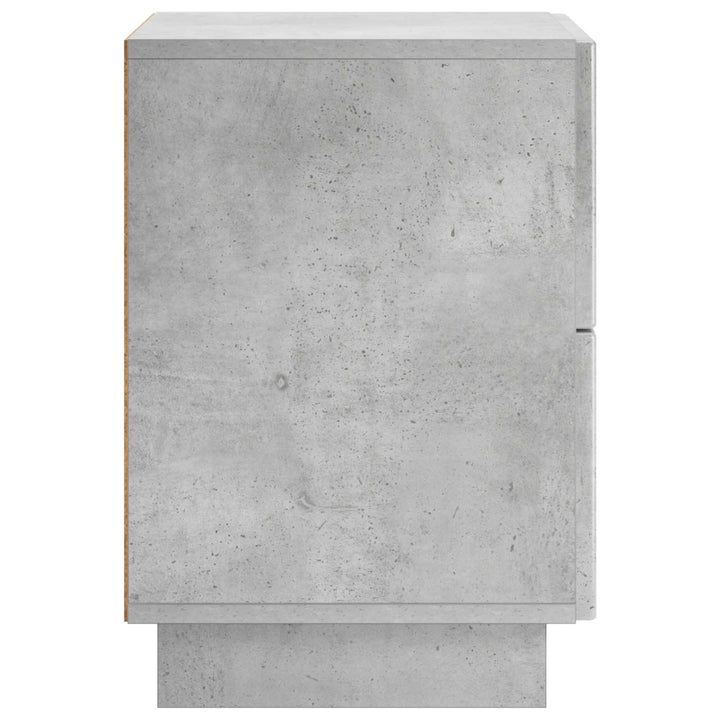 Natskab Betongrå 33,5 x 34,5 x 50 cm Konstrueret træ