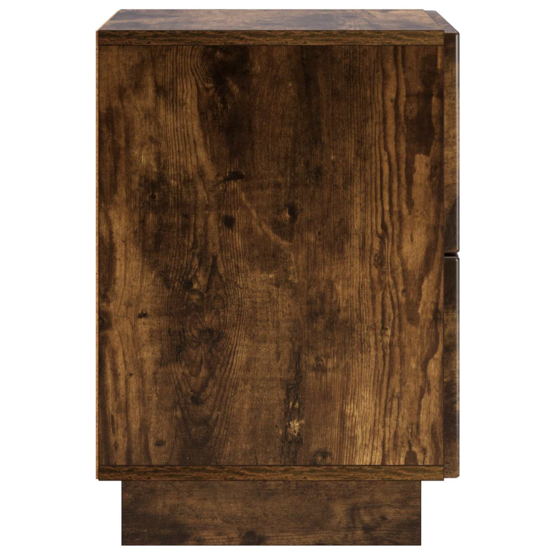 Natskab 2 stk. Røget eg 33,5 x 34,5 x 50 cm Konstrueret træ