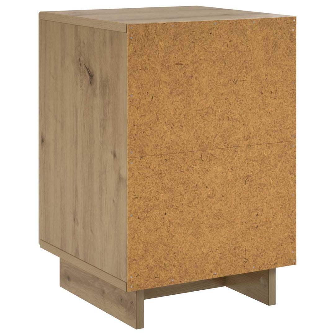Natskab 2 pcs Artisan-eg 33,5 x 34,5 x 50 cm Konstrueret træ