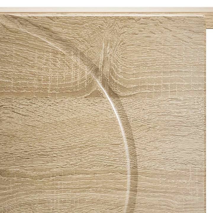 Sofabord Sonoma-eg 95 x 50,5 x 35 cm Konstrueret træ