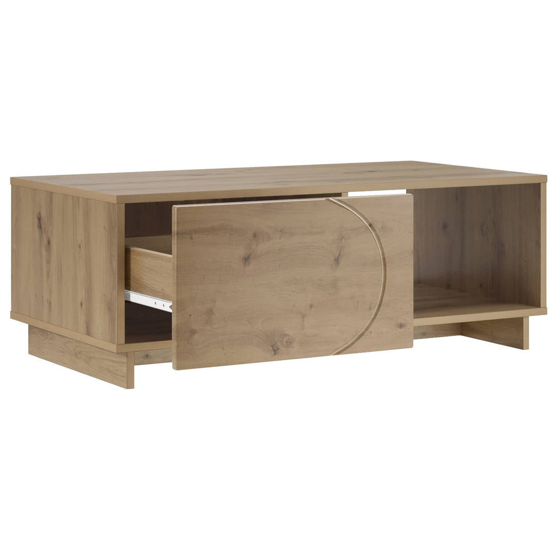 Sofabord Artisan-eg 95 x 50,5 x 35 cm Konstrueret træ