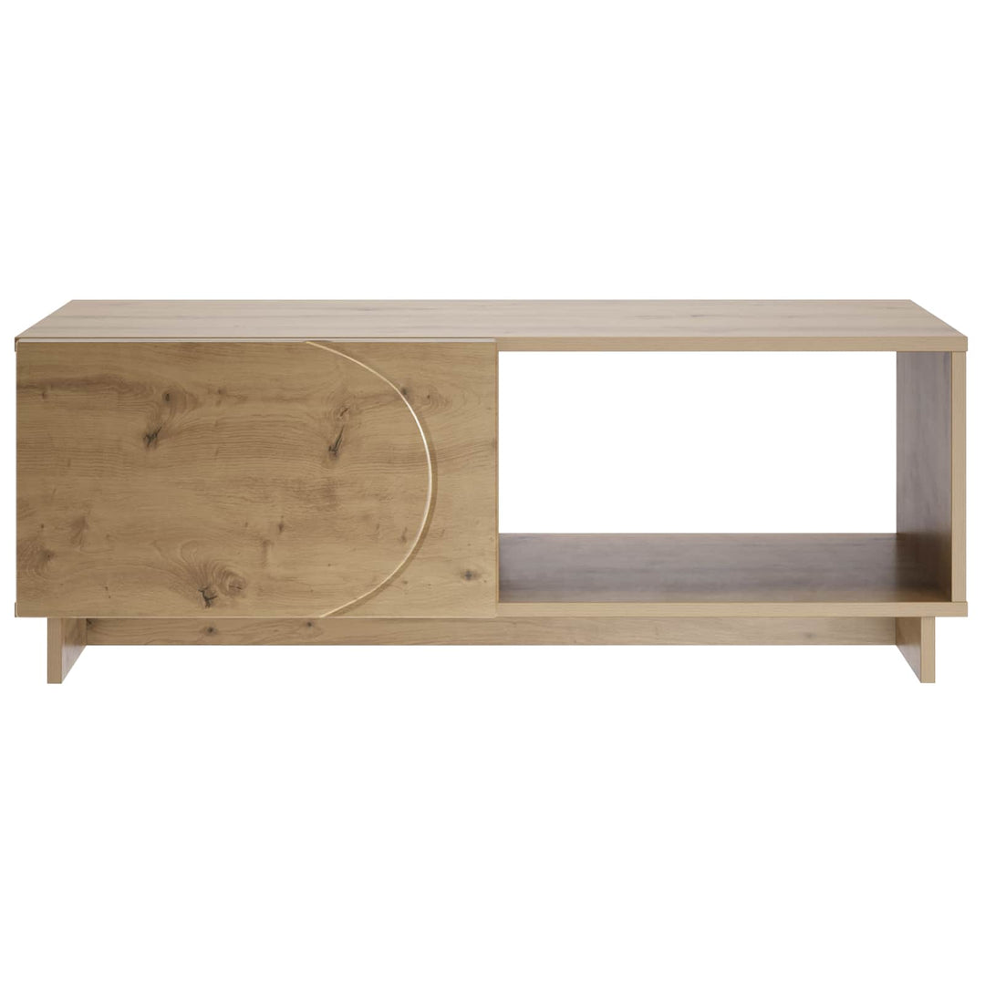 Sofabord Artisan-eg 95 x 50,5 x 35 cm Konstrueret træ