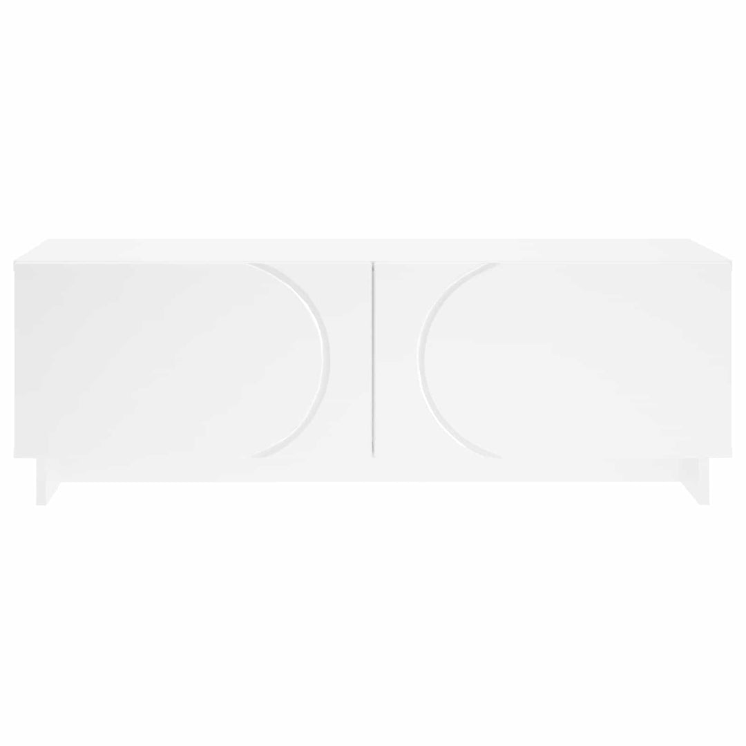 Sofabord Hvid 102 x 50,5 x 35 cm Konstrueret træ