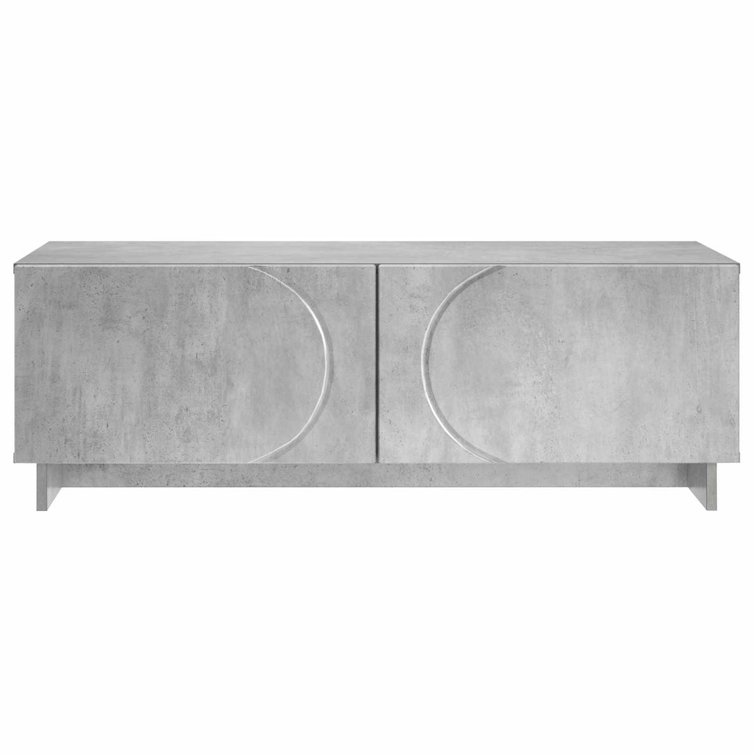 Sofabord Betongrå 102 x 50,5 x 35 cm Konstrueret træ