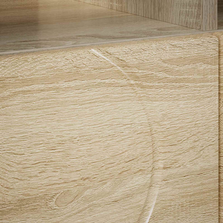 TV-bord 60 x 34.5 x 40 cm Sonoma-eg Konstrueret træ