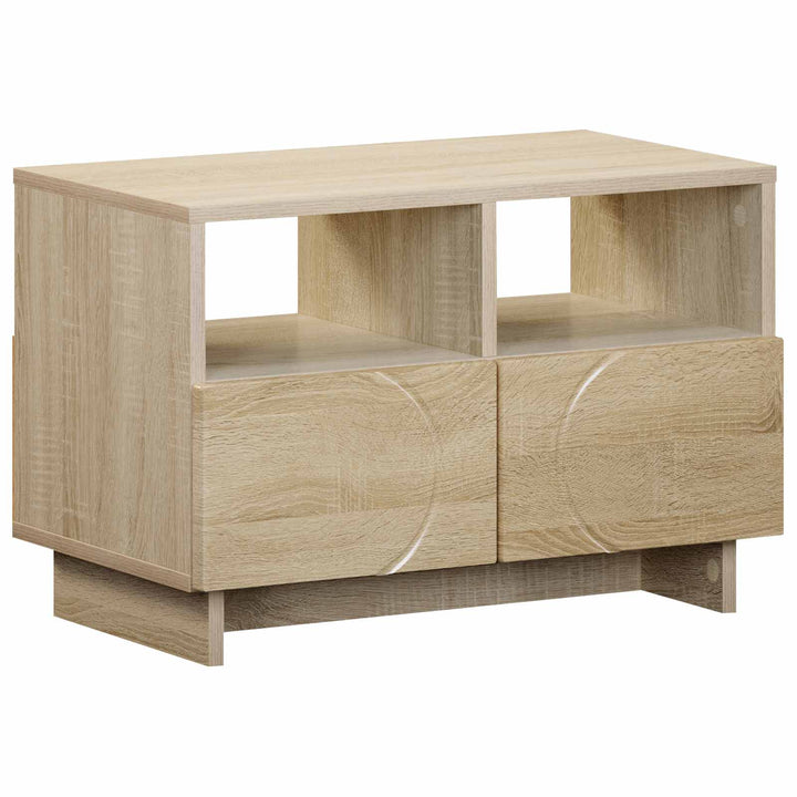 TV-bord 60 x 34.5 x 40 cm Sonoma-eg Konstrueret træ