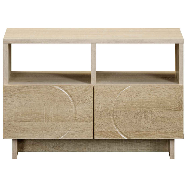 TV-bord 60 x 34.5 x 40 cm Sonoma-eg Konstrueret træ