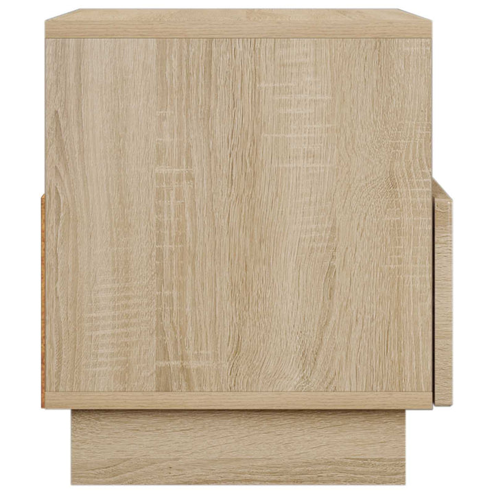TV-bord 60 x 34.5 x 40 cm Sonoma-eg Konstrueret træ