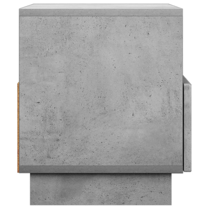 TV-bord 60 x 34,5 x 40 cm Betongrå Konstrueret træ