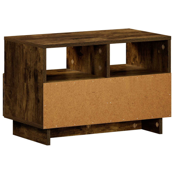TV-bord 60 x 34.5 x 40 cm Røget eg Konstrueret træ