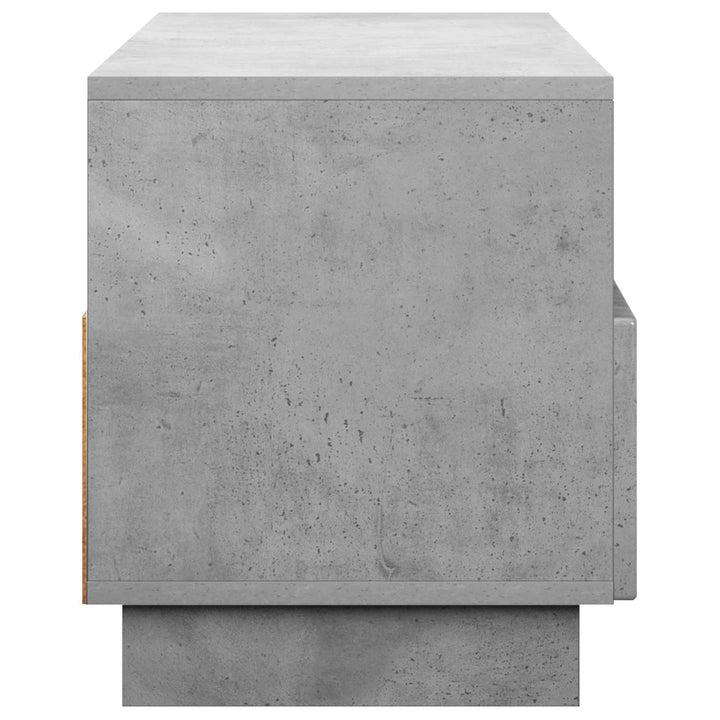 TV-bord 90 x 34.5 x 40 cm Betongrå Konstrueret træ