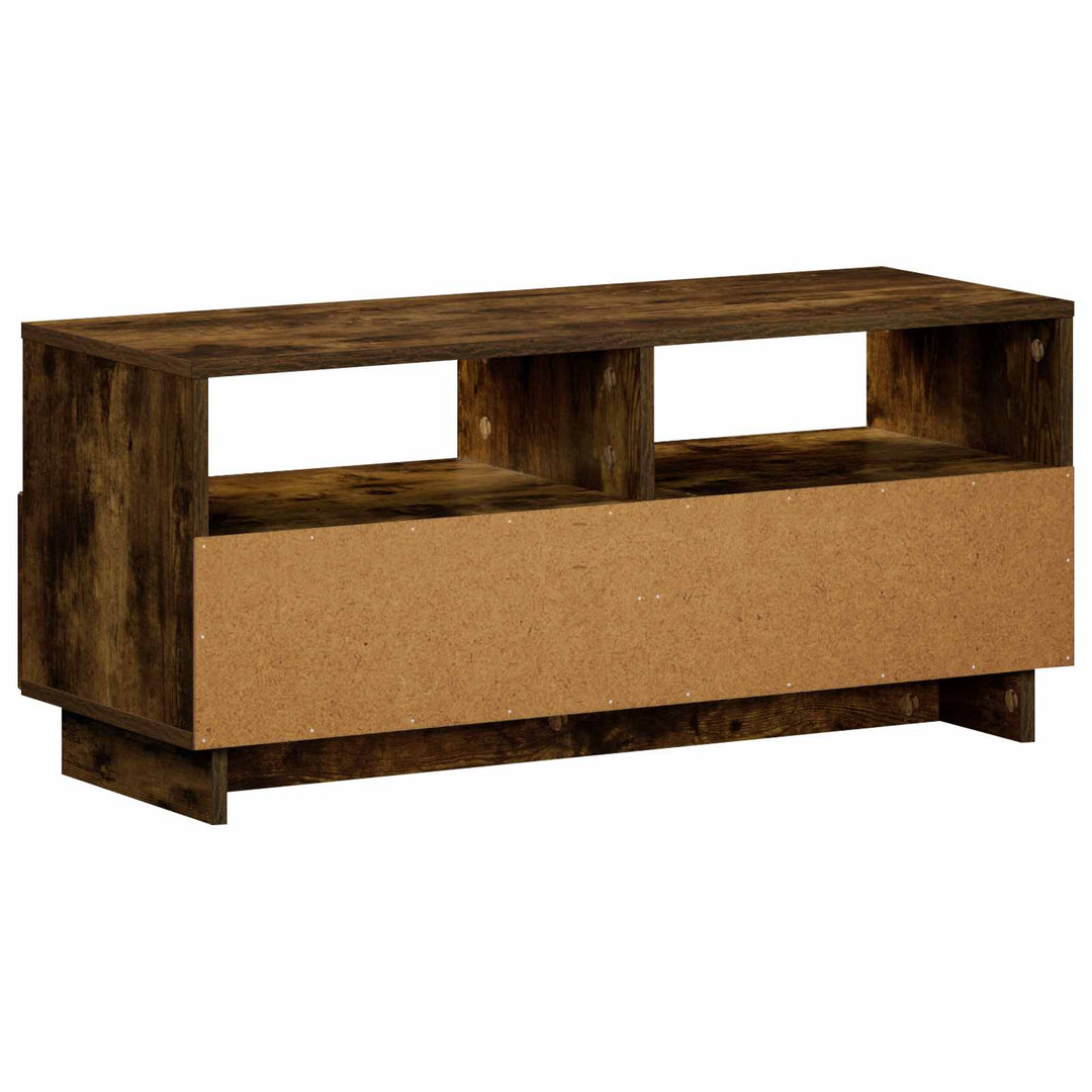 TV-bord 90 x 34,5 x 40 cm Røget eg Konstrueret træ