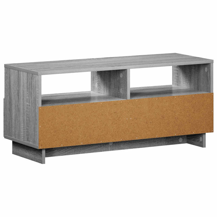 TV-bord 90 x 34.5 x 40 cm Grå Sonoma Konstrueret træ