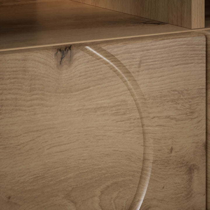 TV-bord 90 x 34.5 x 40 cm Artisan-eg Konstrueret træ