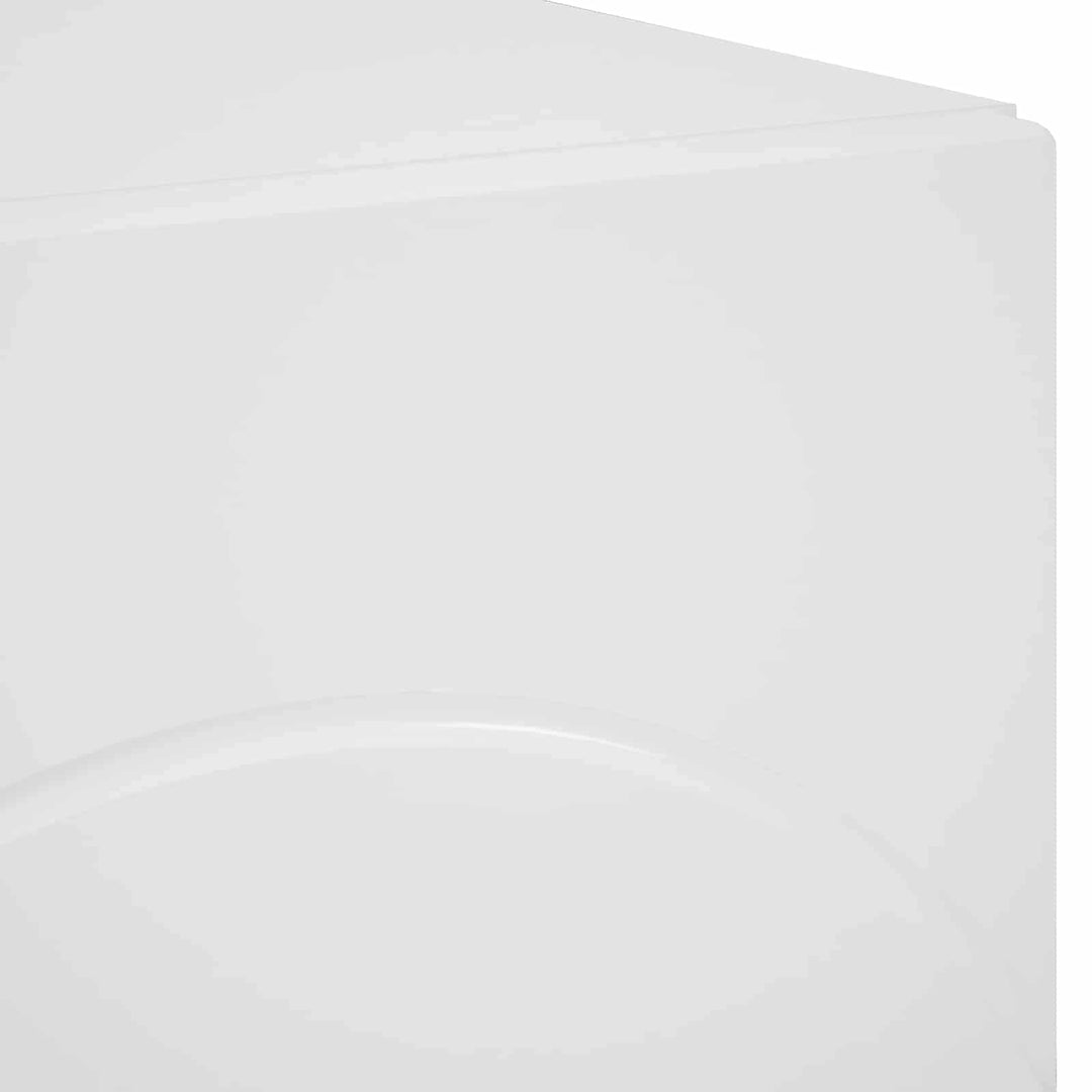 TV-bord 90 x 34.5 x 40 cm Hvid Konstrueret træ