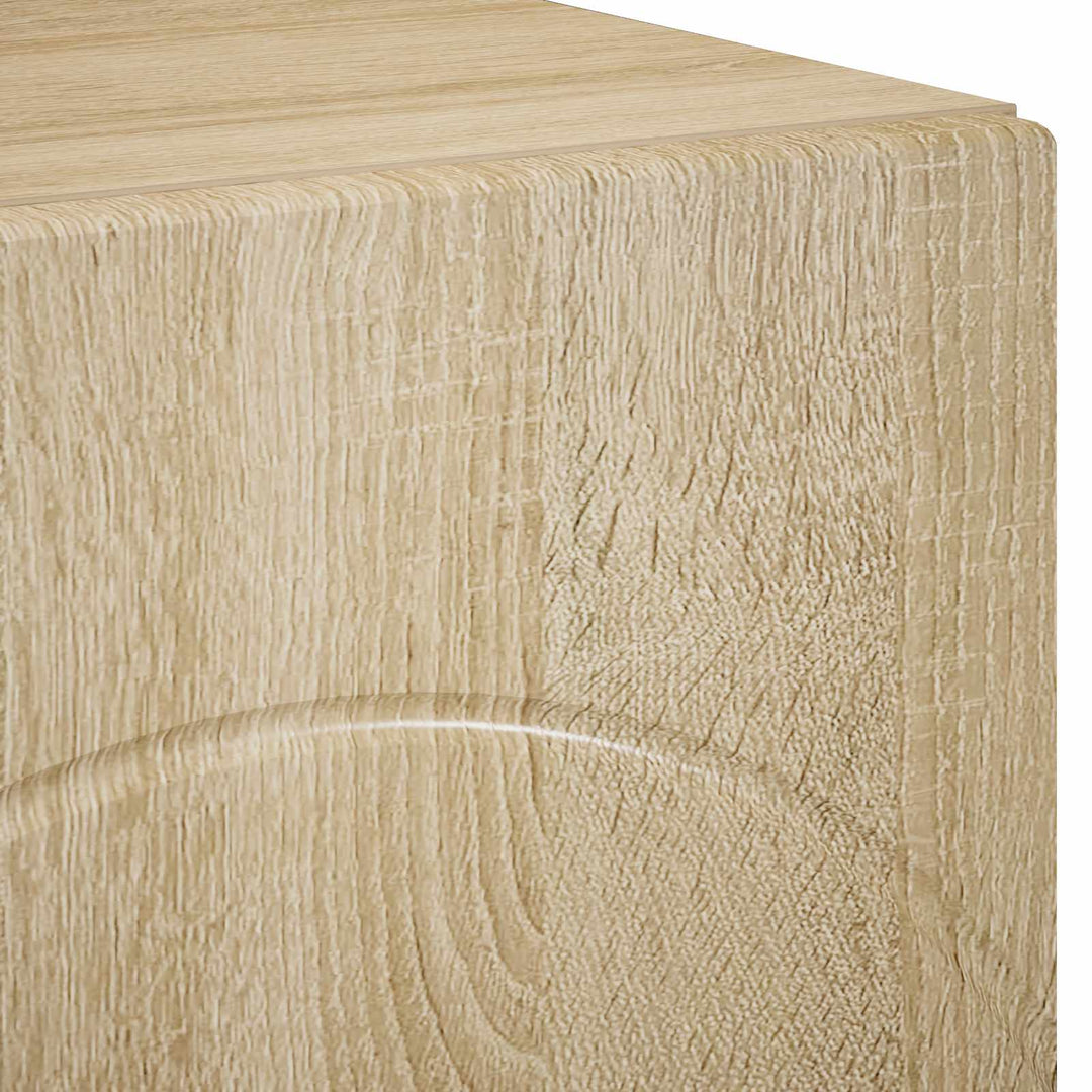 TV-bord 90 x 34.5 x 40 cm Sonoma-eg Konstrueret træ