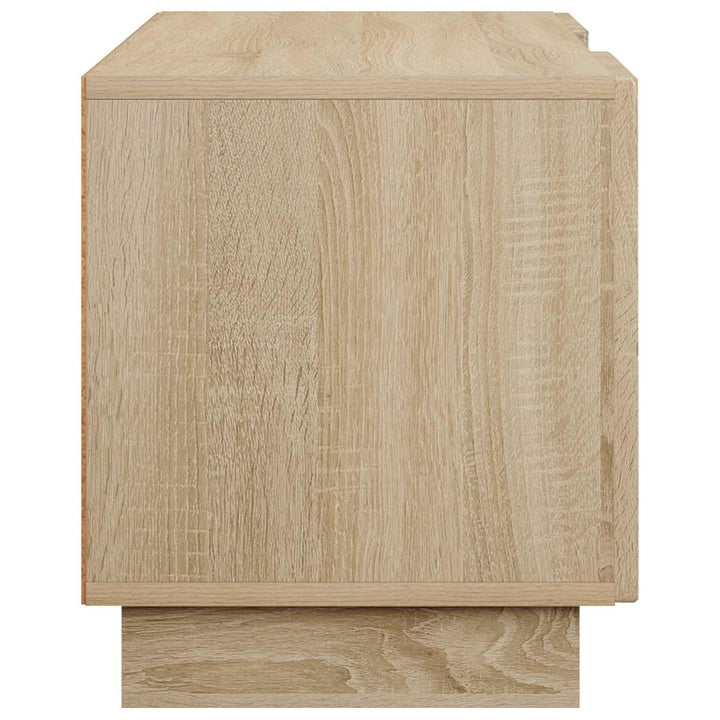 TV-bord 90 x 34.5 x 40 cm Sonoma-eg Konstrueret træ
