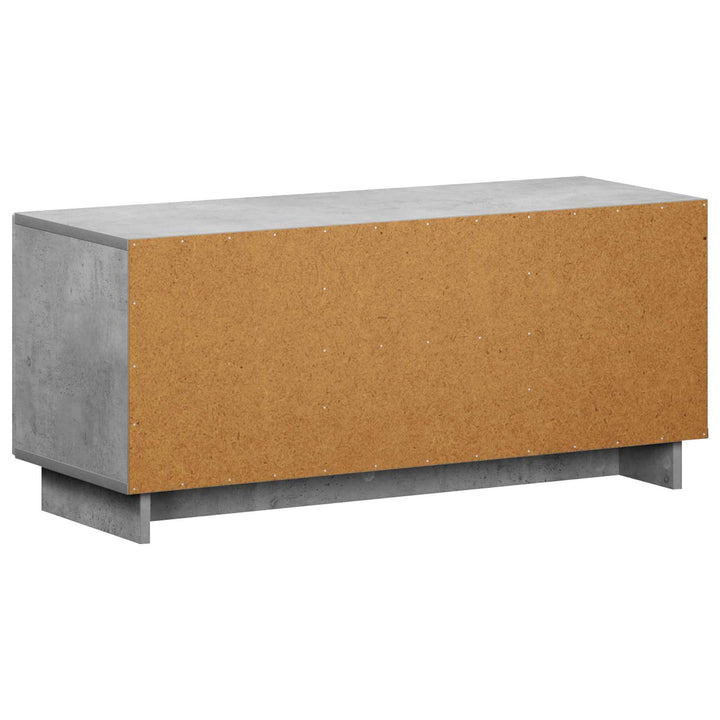 TV-bord 90 x 34.5 x 40 cm Betongrå Konstrueret træ