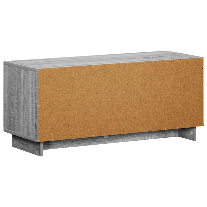 TV-bord 90 x 34.5 x 40 cm Grå Sonoma Konstrueret træ