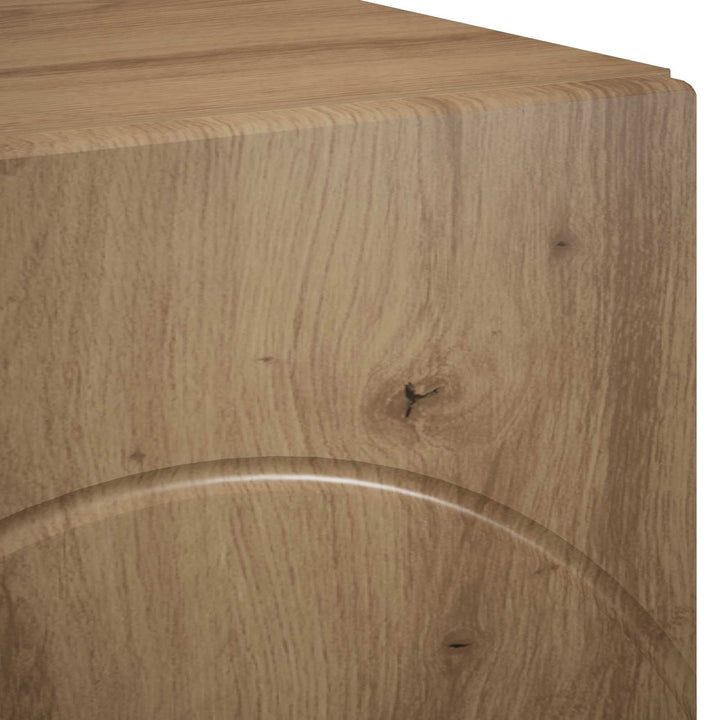 TV-bord 90 x 34.5 x 40 cm Artisan-eg Konstrueret træ