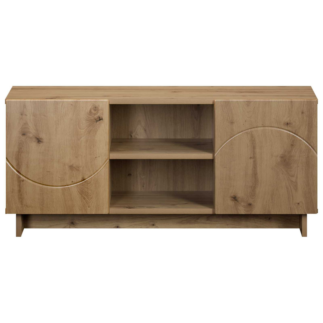 TV-bord 90 x 34.5 x 40 cm Artisan-eg Konstrueret træ