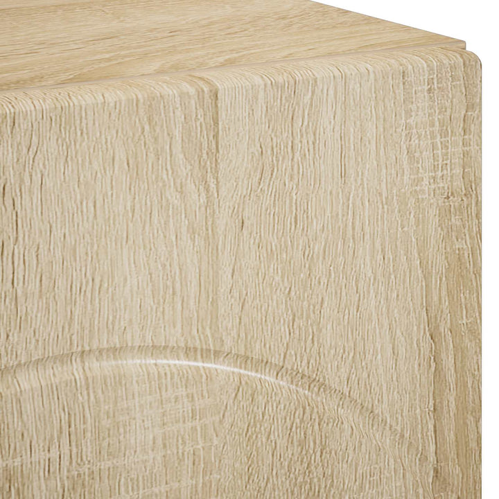 TV-bord 180 x 34,5 x 40 cm Sonoma-eg Konstrueret træ