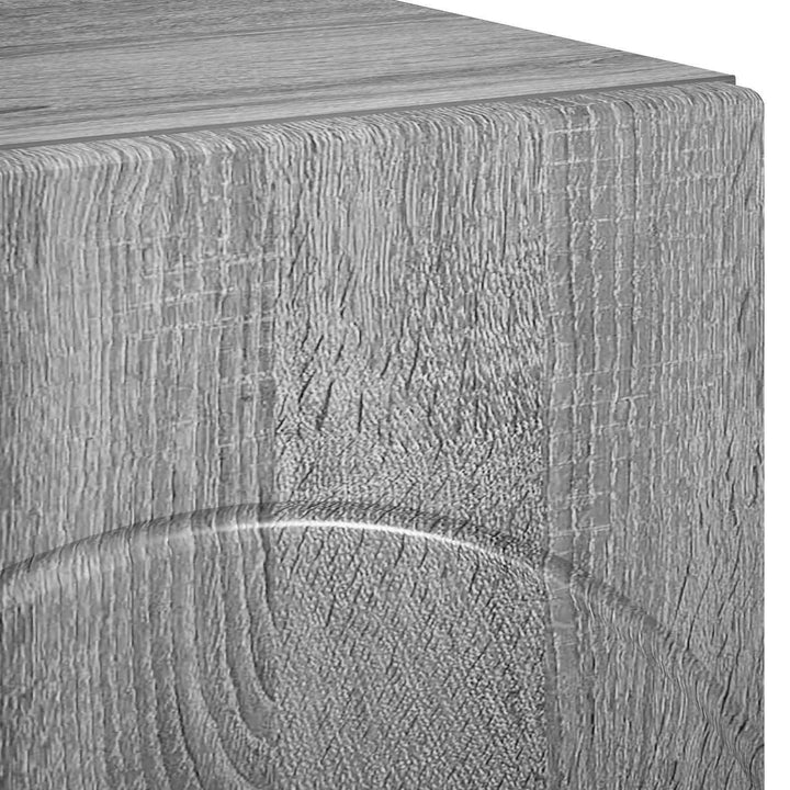 TV-bord 180 x 34,5 x 40 cm Grå Sonoma Konstrueret træ