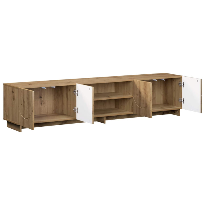 TV-bord 180 x 34,5 x 40 cm Artisan-eg Konstrueret træ