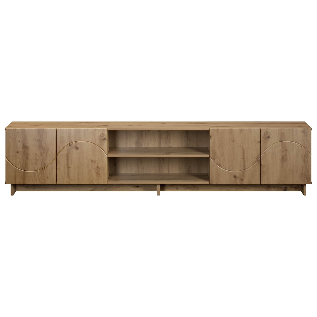 TV-bord 180 x 34,5 x 40 cm Artisan-eg Konstrueret træ