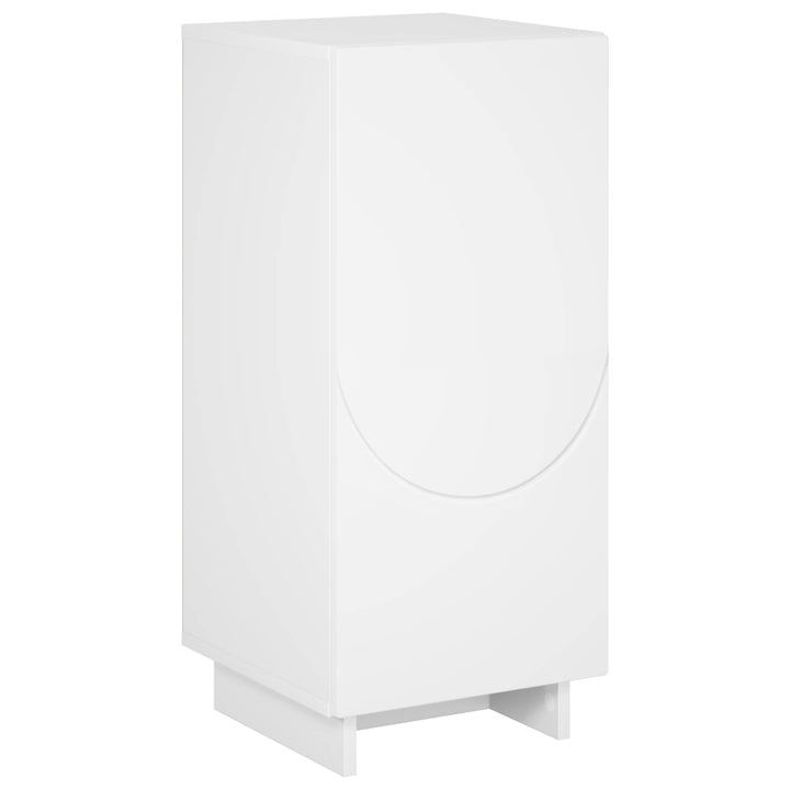 Skænk Hvid 33.5 x 34.5 x 75 cm Konstrueret træ