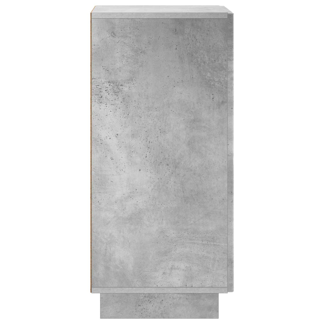 Skænk Betongrå 33.5 x 34.5 x 75 cm Konstrueret træ