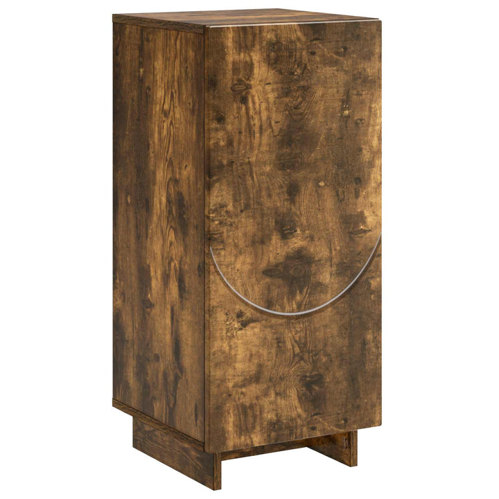 Skænk Røget eg 33.5 x 34.5 x 75 cm Konstrueret træ