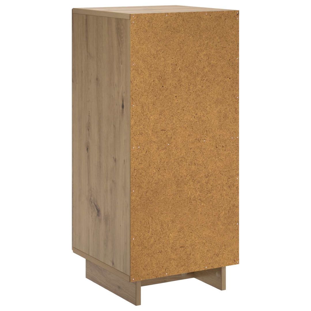 Skænk Artisan-eg 33.5 x 34.5 x 75 cm Konstrueret træ