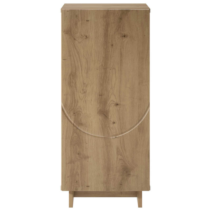 Skænk Artisan-eg 33.5 x 34.5 x 75 cm Konstrueret træ