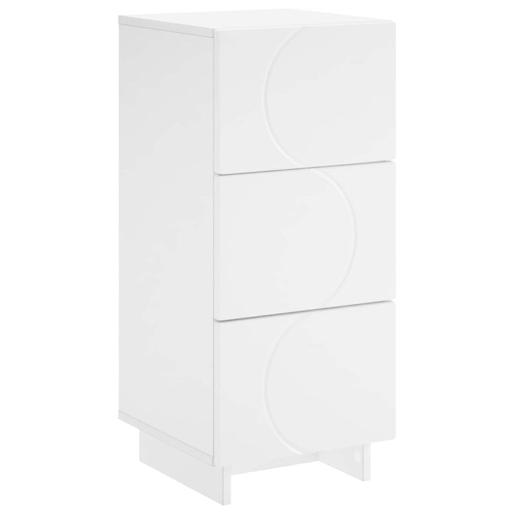 Skænk Hvid 33,5 x 34,5 x 75 cm Konstrueret træ
