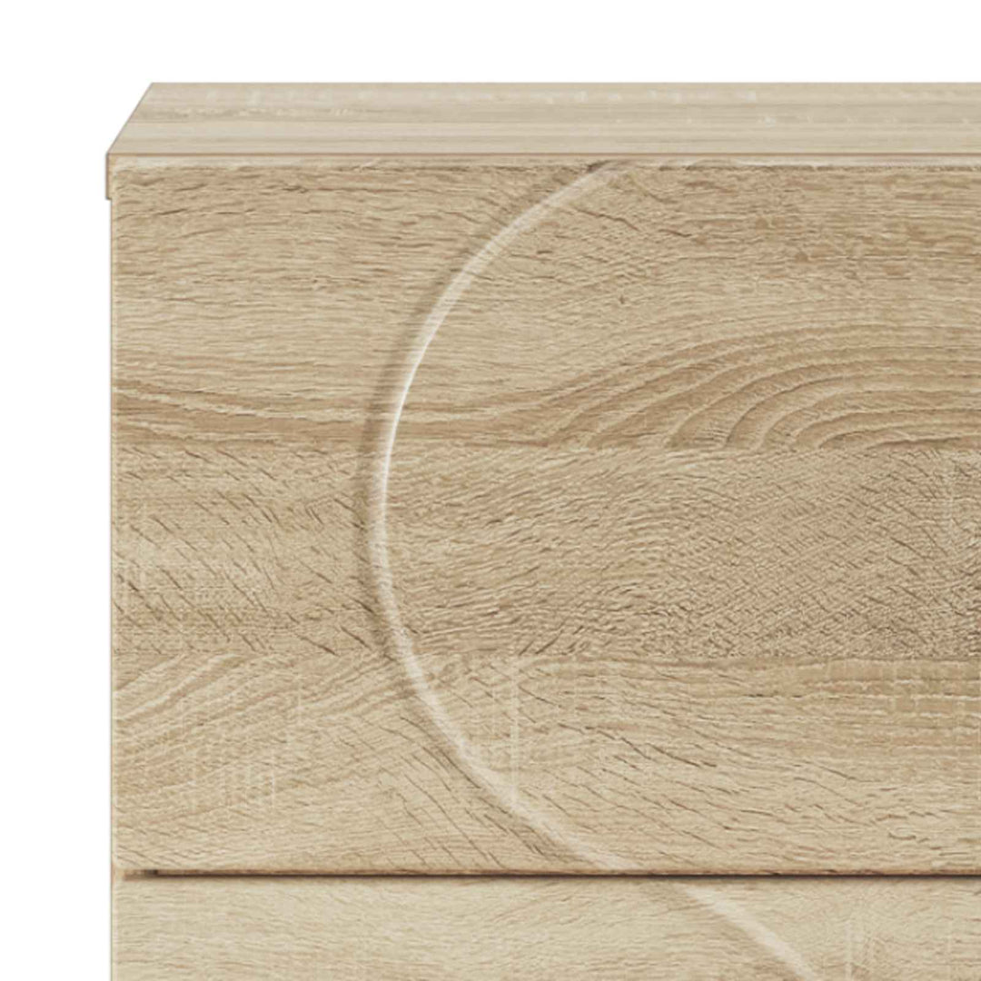 Skænk Sonoma-eg 33,5 x 34,5 x 75 cm Konstrueret træ