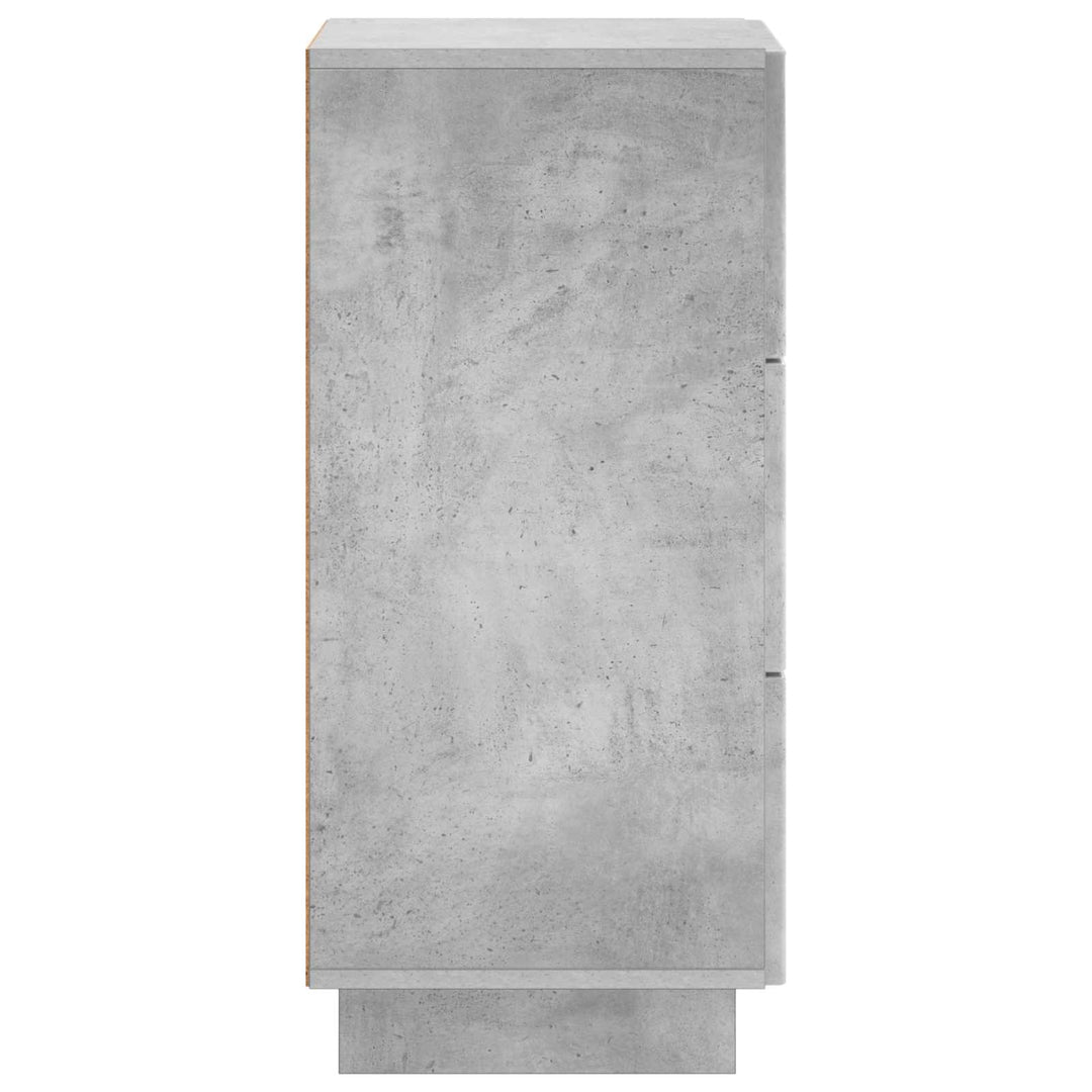 Skænk Betongrå 33,5 x 34,5 x 75 cm Konstrueret træ