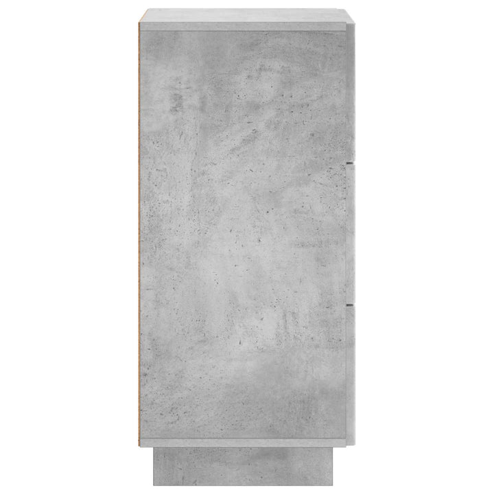 Skænk Betongrå 33,5 x 34,5 x 75 cm Konstrueret træ