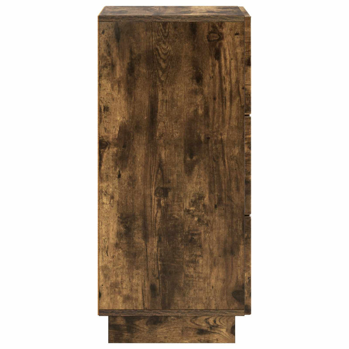 Skænk Røget eg 33,5 x 34,5 x 75 cm Konstrueret træ
