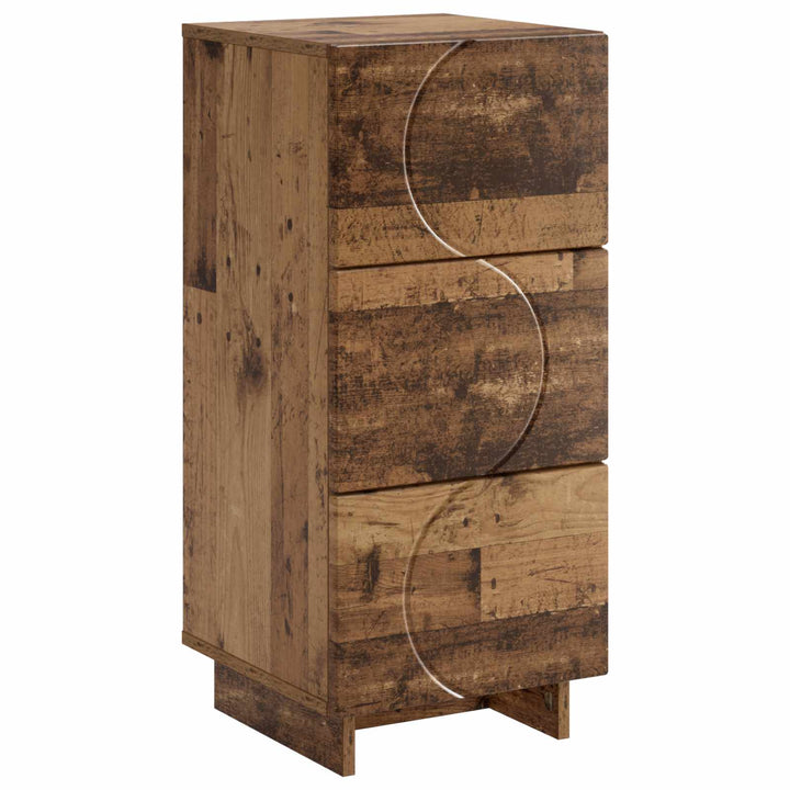 Skænk Gammelt træ 33,5 x 34,5 x 75 cm Konstrueret træ