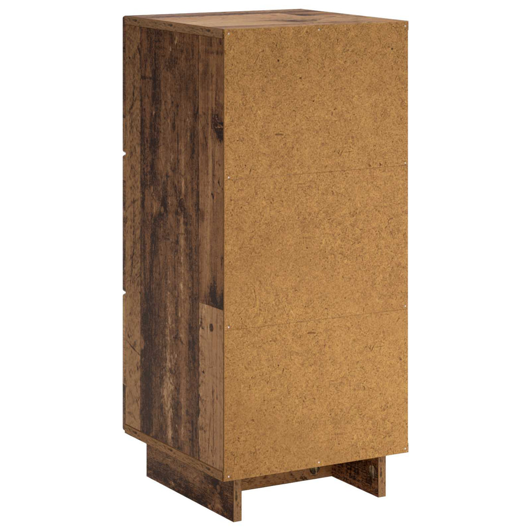 Skænk Gammelt træ 33,5 x 34,5 x 75 cm Konstrueret træ