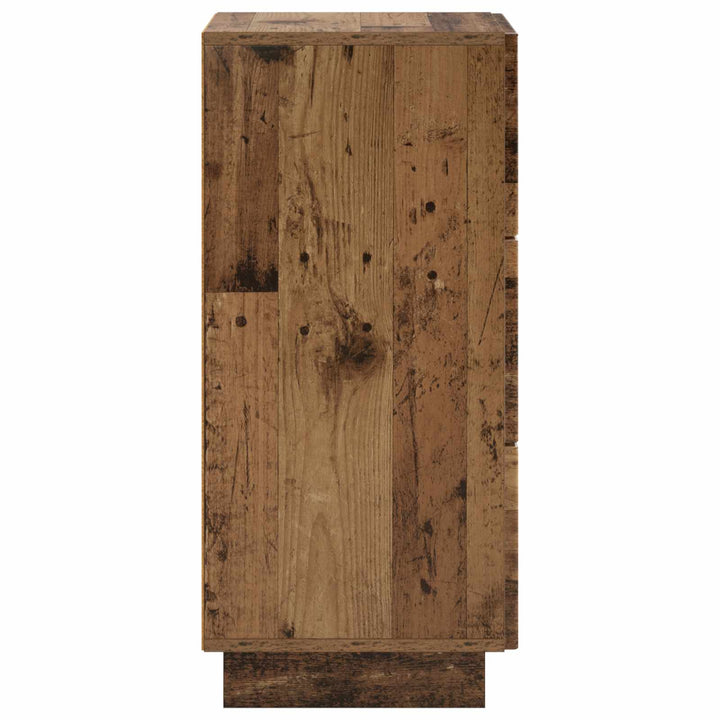 Skænk Gammelt træ 33,5 x 34,5 x 75 cm Konstrueret træ