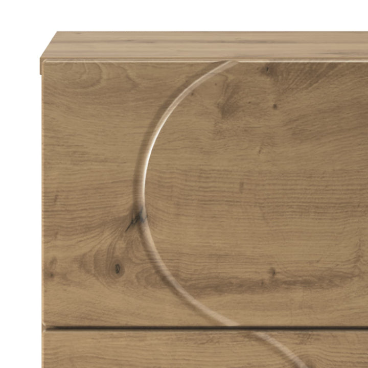 Skænk Artisan-eg 33,5 x 34,5 x 75 cm Konstrueret træ