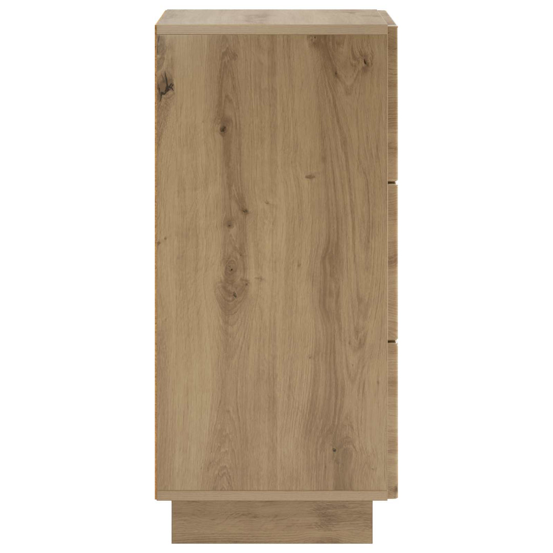 Skænk Artisan-eg 33,5 x 34,5 x 75 cm Konstrueret træ